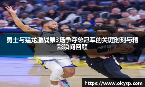 bwin勇士与猛龙激战第3场争夺总冠军的关键时刻与精彩瞬间回顾